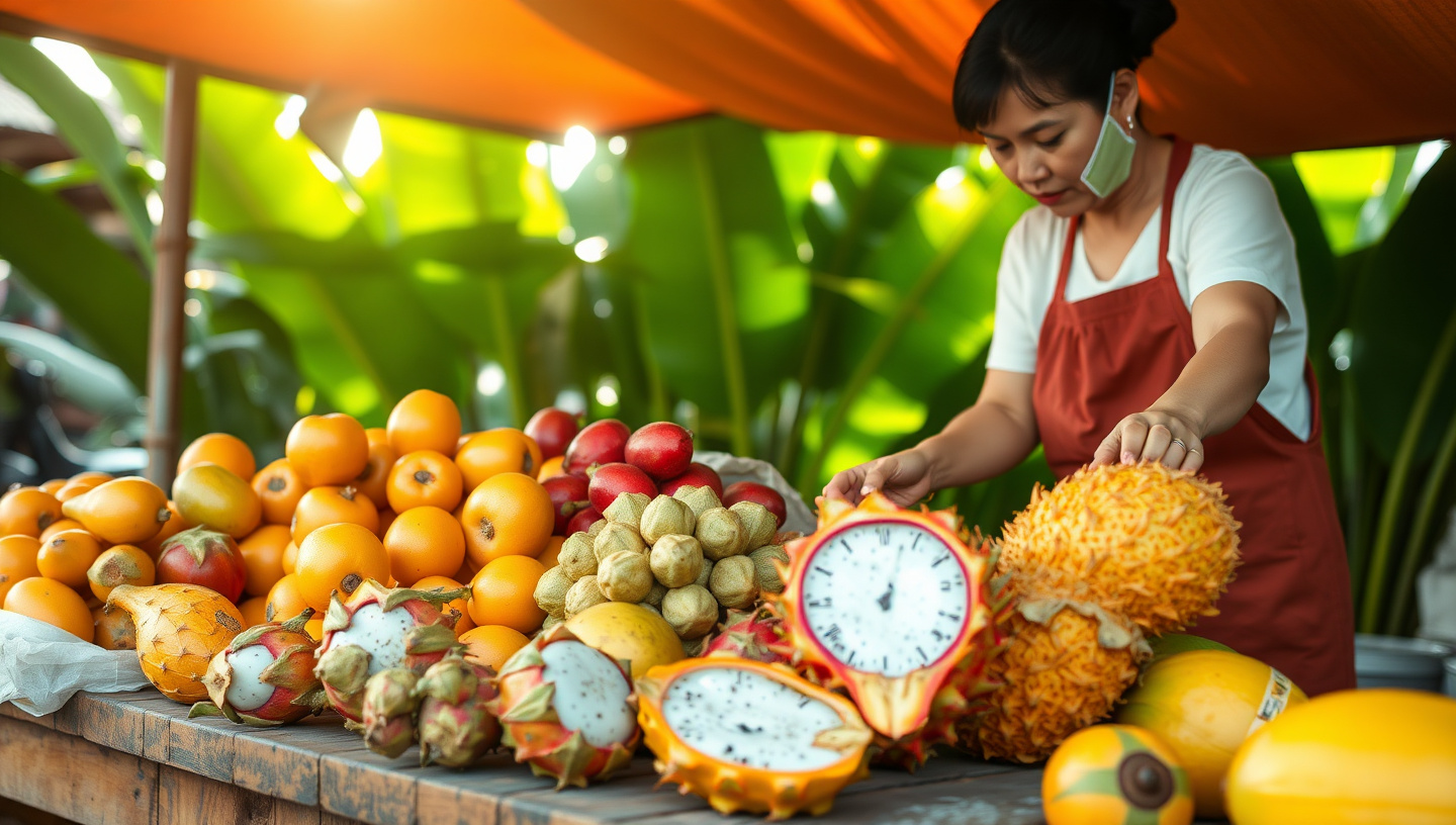 Thai local market