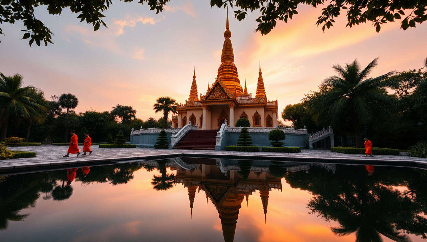 Thai temple culture
